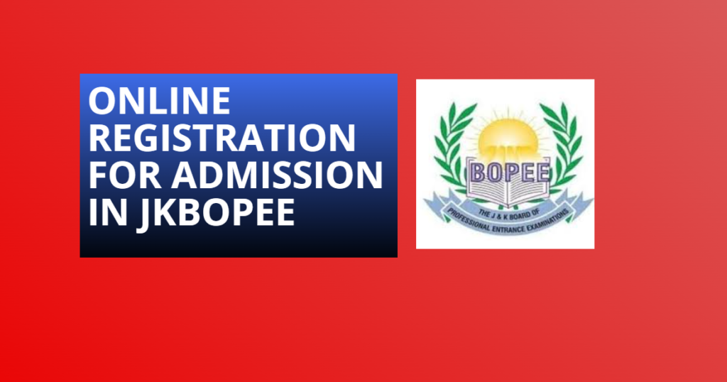 NEET UG-2024 Qualified Candidates Are Invited to Register Online by JKBOPEE